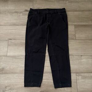 Prana Pants Women Size 12 Black Outdoor Hiking Stretch Style W43180507